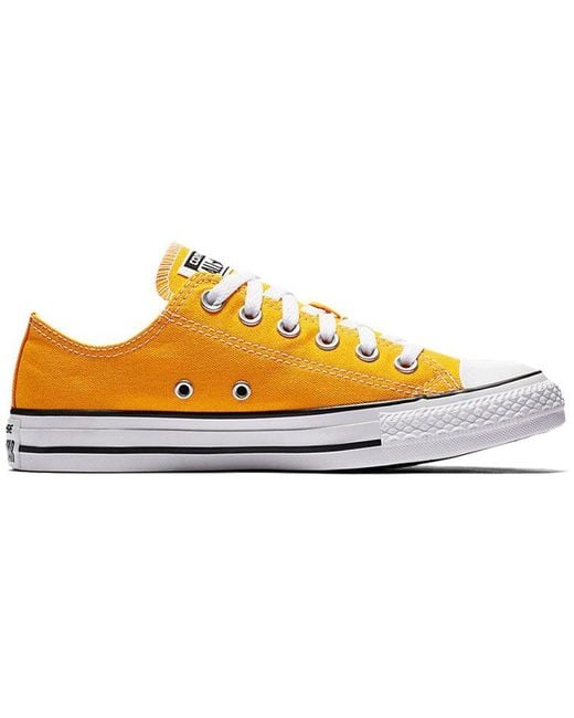 Converse Yellow Chuck Taylor All Star Seasonal Color Low Top for men