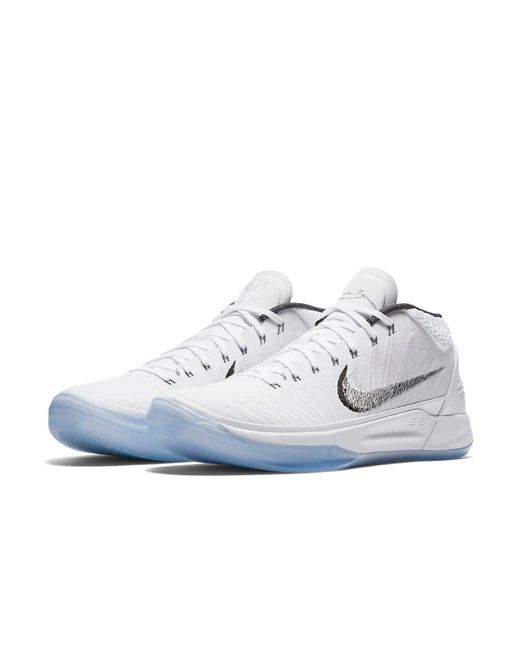 Nike White Kobe A.D. Ice' for men