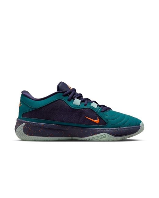Nike Blue Zoom Freak 5 Dx4985-300 Sneakers Geode Ink Shoes Fd350 for men