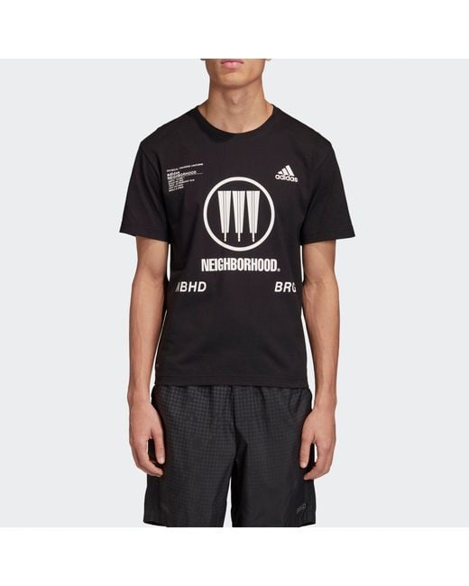 Adidas Black Originals X Neighborhood Crossover Casual Sports for men