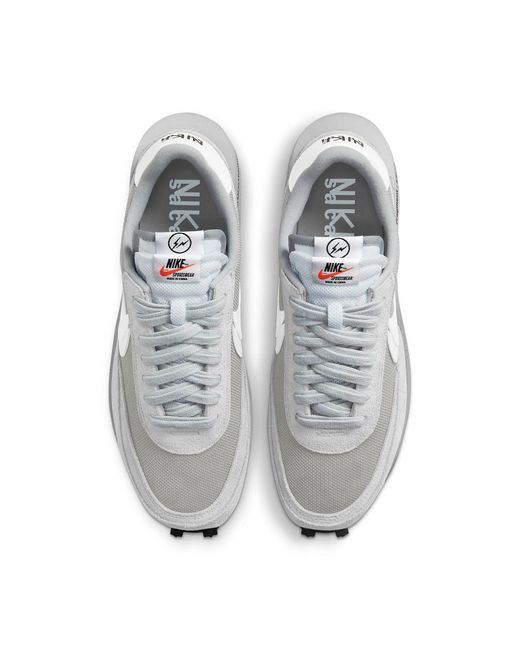 Nike White X Sacai X Fragment Design Ldv Waffle 'Light Smoke' for men