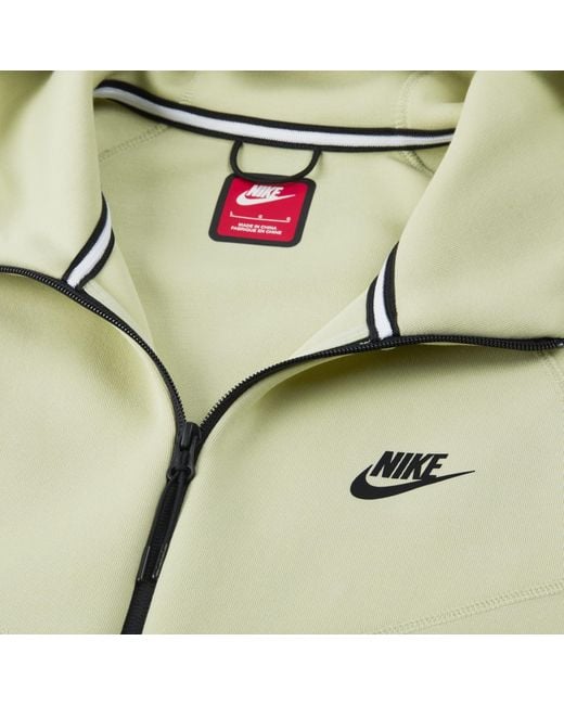 Nike Green Tech Fleece Full-Zip Windrunner Hooded Jacket Asia Sizing for men