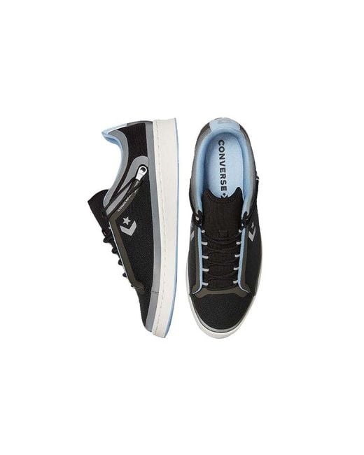 Converse Black Pro Leather Low 'Seam Tape for men