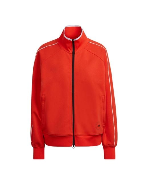 Adidas Red (Wmns) By Stella Mccartney Sportswear Track Top