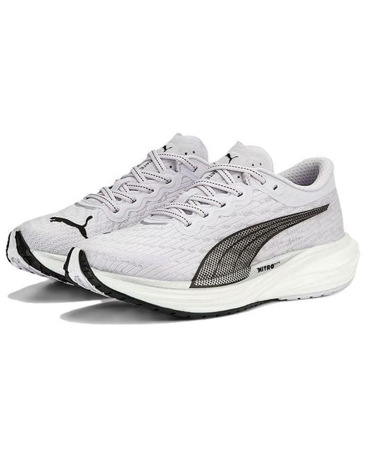 PUMA White (Wmns) Deviate Nitro 2 'Spring'