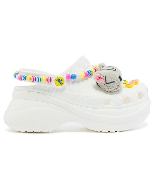 CROCSTM White (Wmns) Nana With Room1042 X Cat Sports Sandals