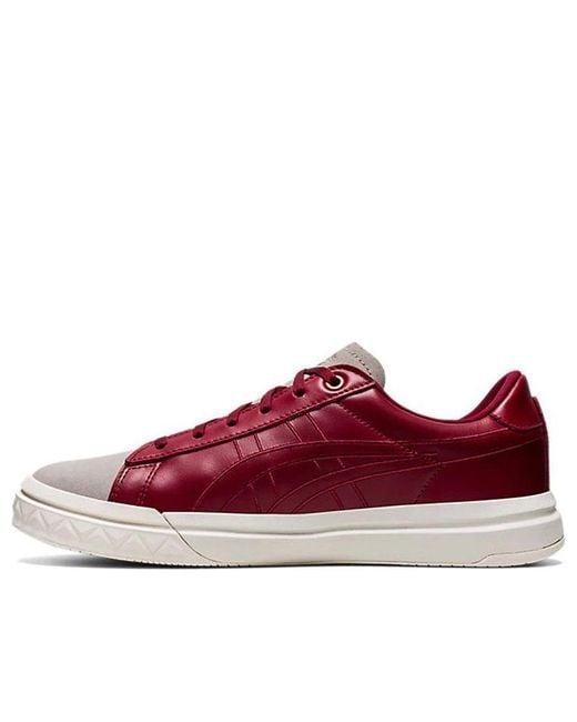 Onitsuka Tiger Red Fabre Ex Sneakers for men