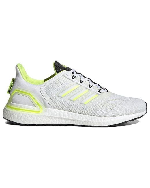 Adidas White Ultra Boost 20 Lab for men