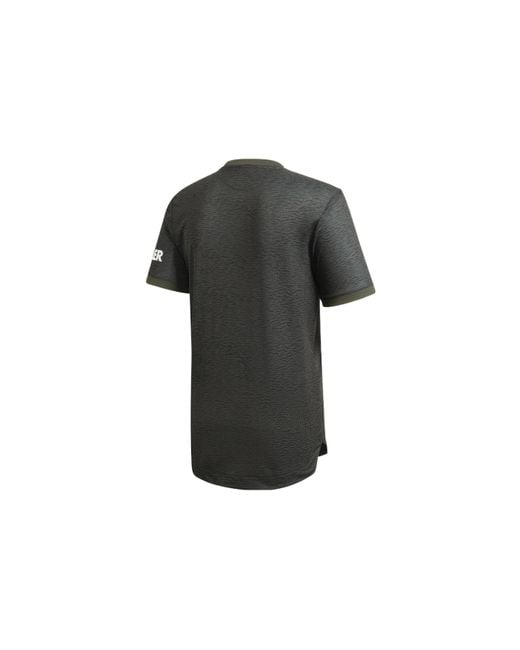 Adidas Black Manchester United 20/21 Away Jersey for men