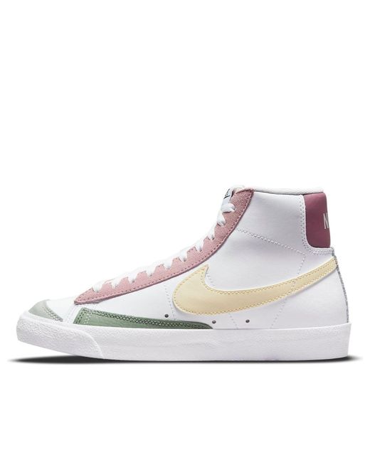 Nike White (Wmns) Blazer Mid '77 Multi'