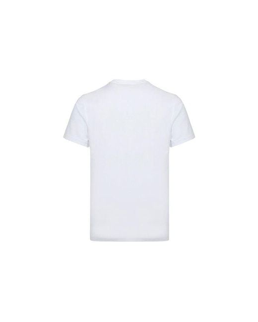 Burberry White Monogram T-shirt for men