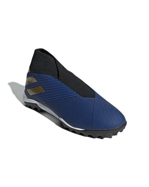 Adidas Blue Nemeziz Tango 19.3 Tf Metallic' for men