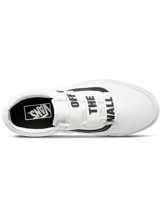 Vans White Old Skool V 'Off The Wall for men