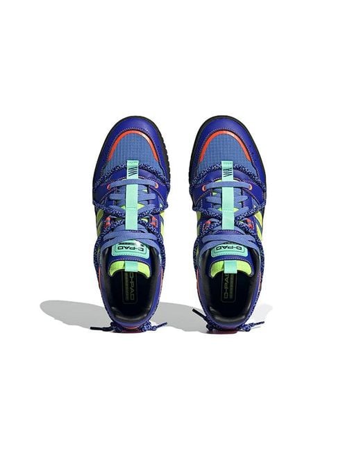 Adidas Blue Neo D-Pad 'Lucid Core Pulse Mint' for men