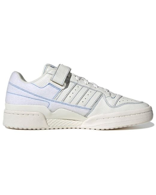 Adidas White Forum Low 'Off Bird' for men