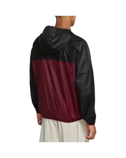 Nike Blue Acg Colorblock Waterproof Lightweight Hooded Jacket for men