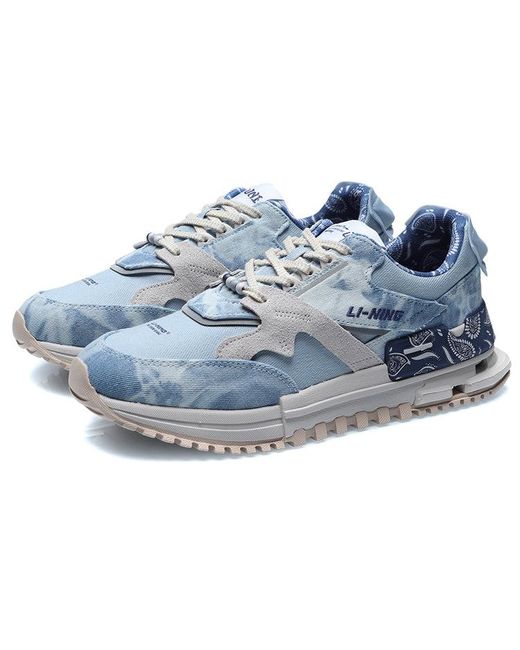 Li-ning Blue Eternal 92 Low Paris Fashion Week 2021 'Smoke' for men