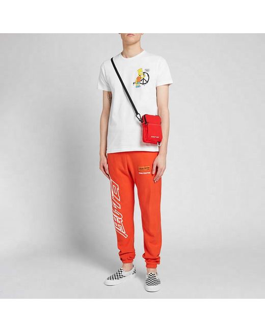 Off-White c/o Virgil Abloh White X The Simpsons/ The Simpsons Crossover Printing Short Sleeve Ordinary Version T-Shirt for men