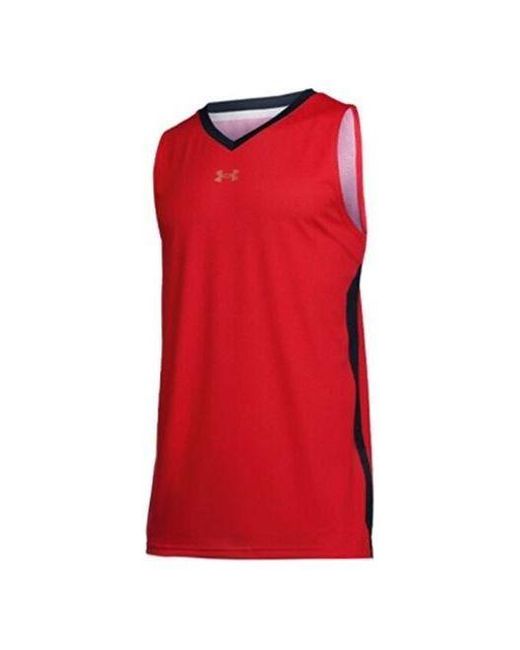 Under Armour Red Basketball Jerseys for men
