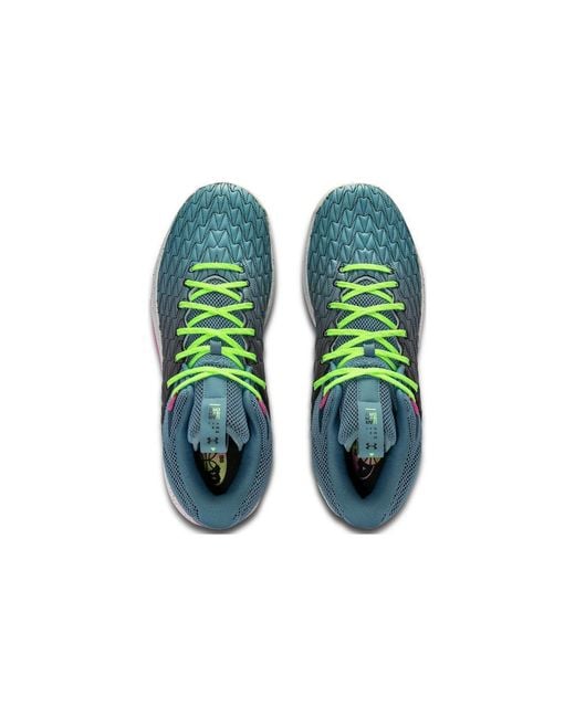 Under Armour Blue Hovr Havoc 5 Clone Adult Basketball Shoes for men