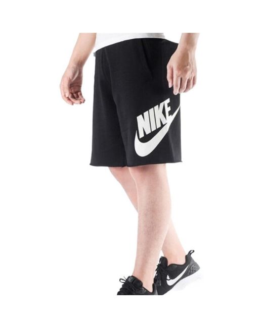 Nike Black Casual Comfy Breathable Knit Sports Shorts for men