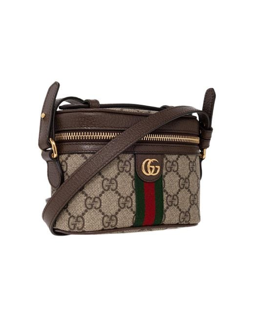 Gucci Black (Wmns) Ophidia Gg Top Handle Mini Bag