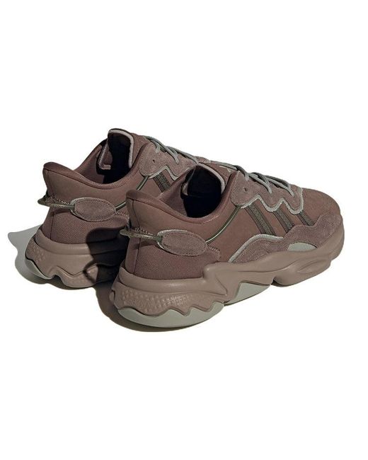 Adidas Brown Originals Ozweego Sneakers for men
