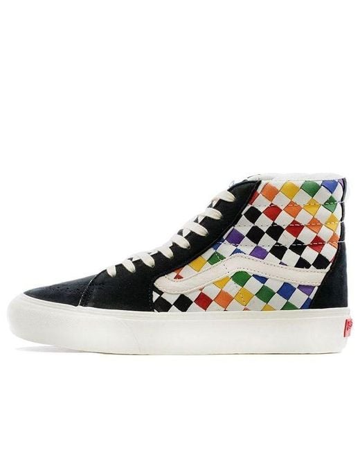 Vans Blue Sk8-Hi Vlt Lx 'Pride' for men