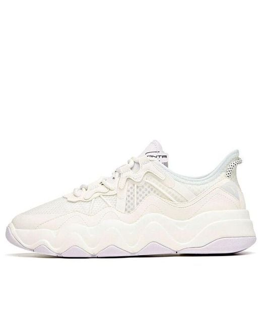 Anta White (Wmns) Life Series Sneakers