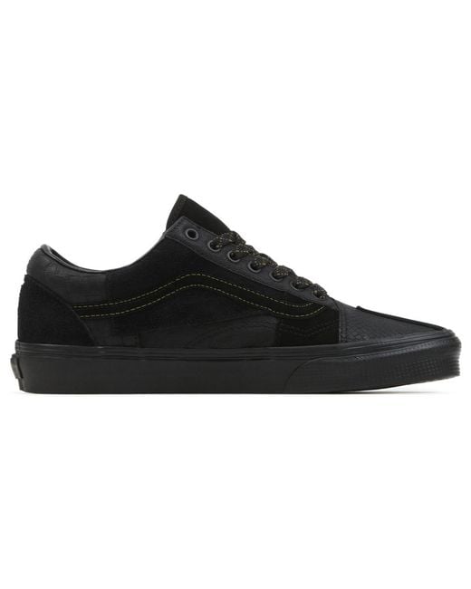 Vans Black Old Skool Buty Patchwork for men