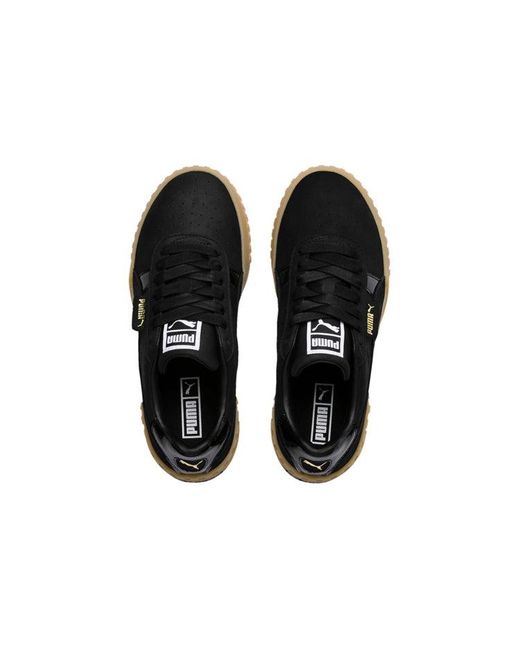 PUMA Black (Wmns) Cali Nubuck