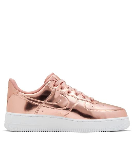 Nike Pink (Wmns) Air Force 1 Sp 'Metallic Rose'