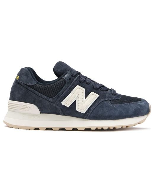 New Balance Blue 574 'Eclipse Bone' for men