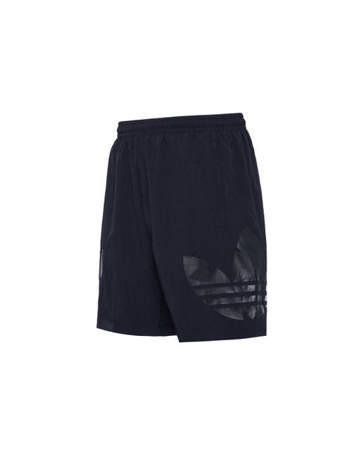Adidas Blue Originals Tricolor Short2 Printing Sports Short Pant for men