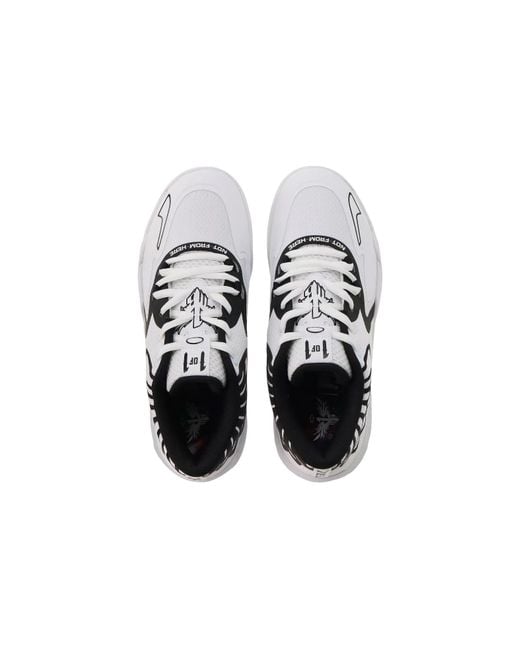 PUMA Lamelo Ball MB. 01 白黒ミスマッチ PUMA PUMA x LAMELO BALL MB.01 Rare Reserve Stripes Men's