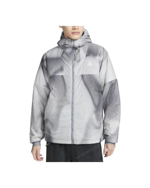 Nike Gray Acg Rope De Dope Aop Jacket 'Cool' for men