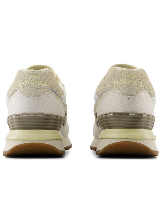 New Balance White 574 Legacy 'Sea Salt' for men