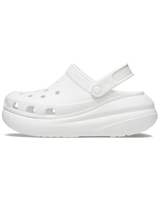 CROCSTM White Classic Crush Clog for men
