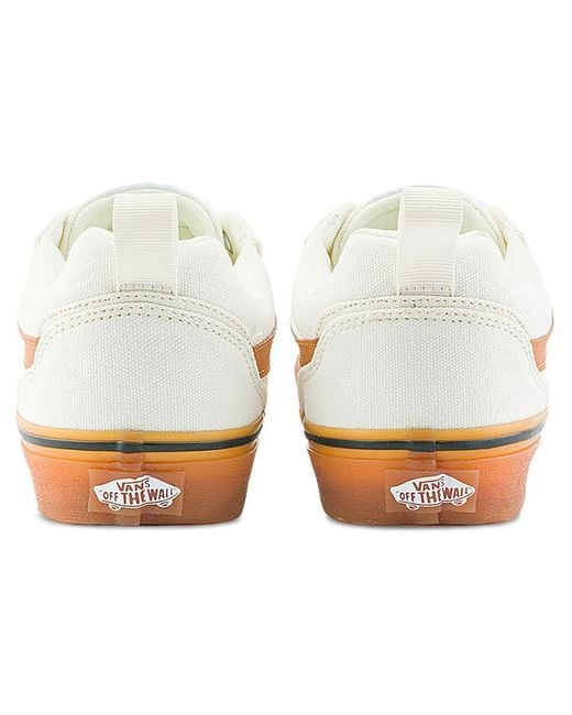 Vans White Filmore Skate Shoes Tan' for men