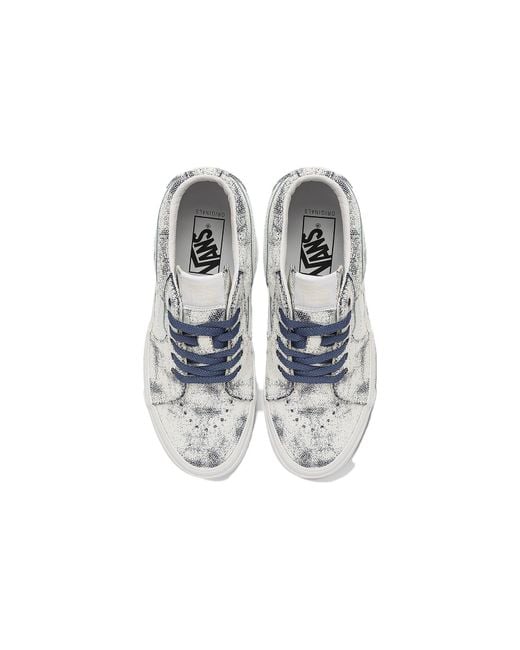 Vans White Og Sk8-Mid Lx 'Distress' for men