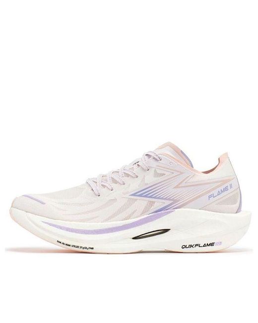 361 Degrees White X Qu!K Foam Flying Flame 2 'Light' for men