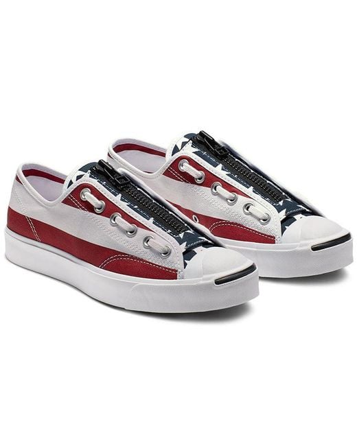 Converse Red Thesoloist X Jack Purcell Zip Ox 'Americana' for men