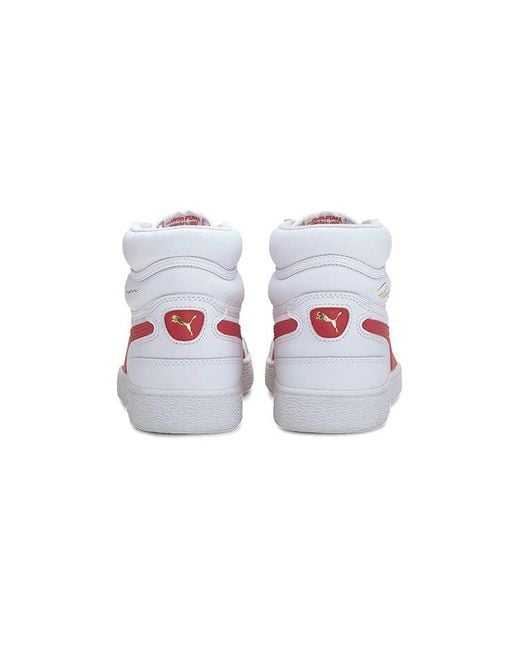PUMA White Ralph Sampson Mid High Risk' for men