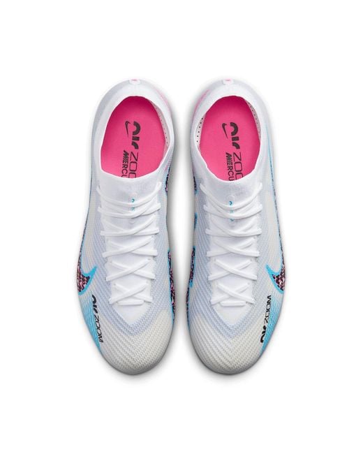 Nike Blue Air Zoom Vapor 15 Mercurial Pro Hg Hard Ground 15 for men