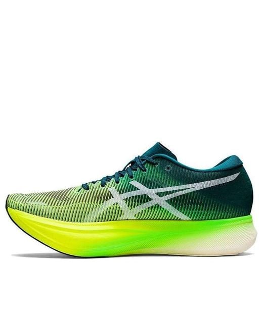 Asics Green Metaspeed Edge+ Running Shoes for men