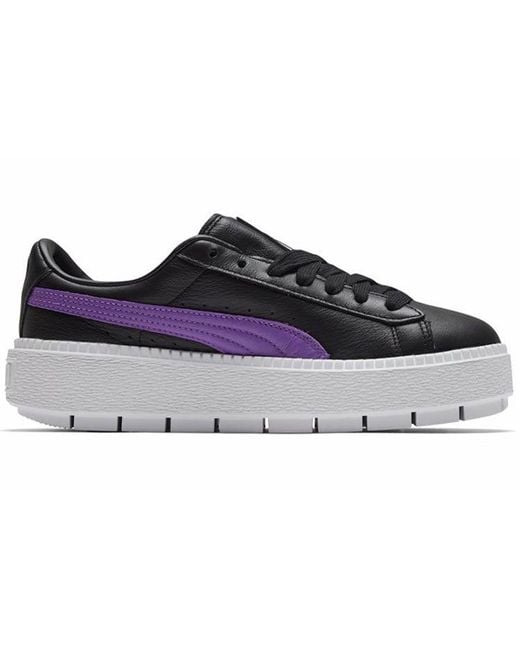 PUMA Black (Wmns) Platform Trace Baseplate Shoes For