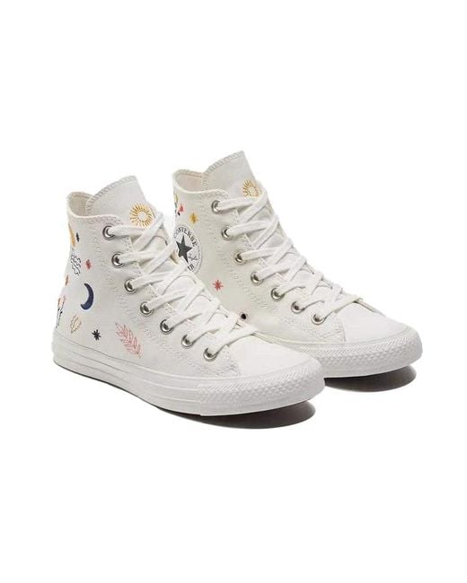 Converse White (Wmns) Chuck Taylor All Star High 'It's Okay To Wander'