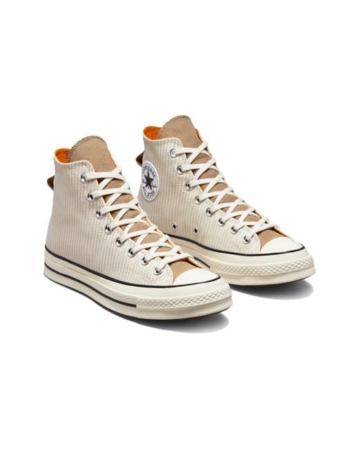 Converse Natural Chuck 70 High 'Crafted Stripe' for men