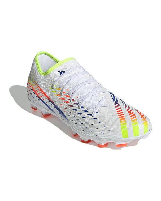 Adidas White Predator Edge.3 Hg Ag for men