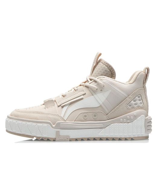 Li-ning White (Wmns) No.258 Mid